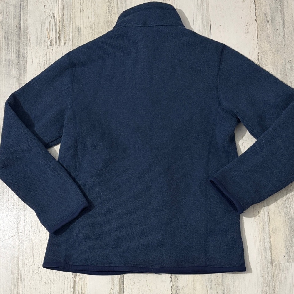 Patagonia Kids Deep Blue Fleece Jacket - Picture 5 of 9